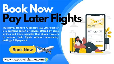 How to use 'book now, pay later' when buying flights.